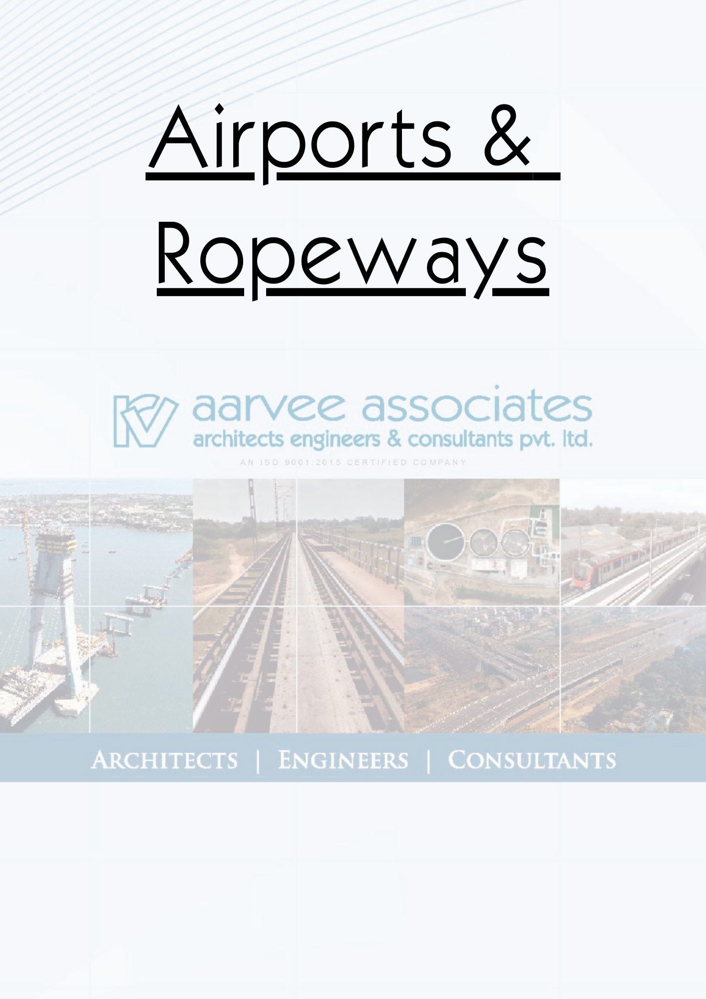Aarvee Airports & RopewaysBrochure