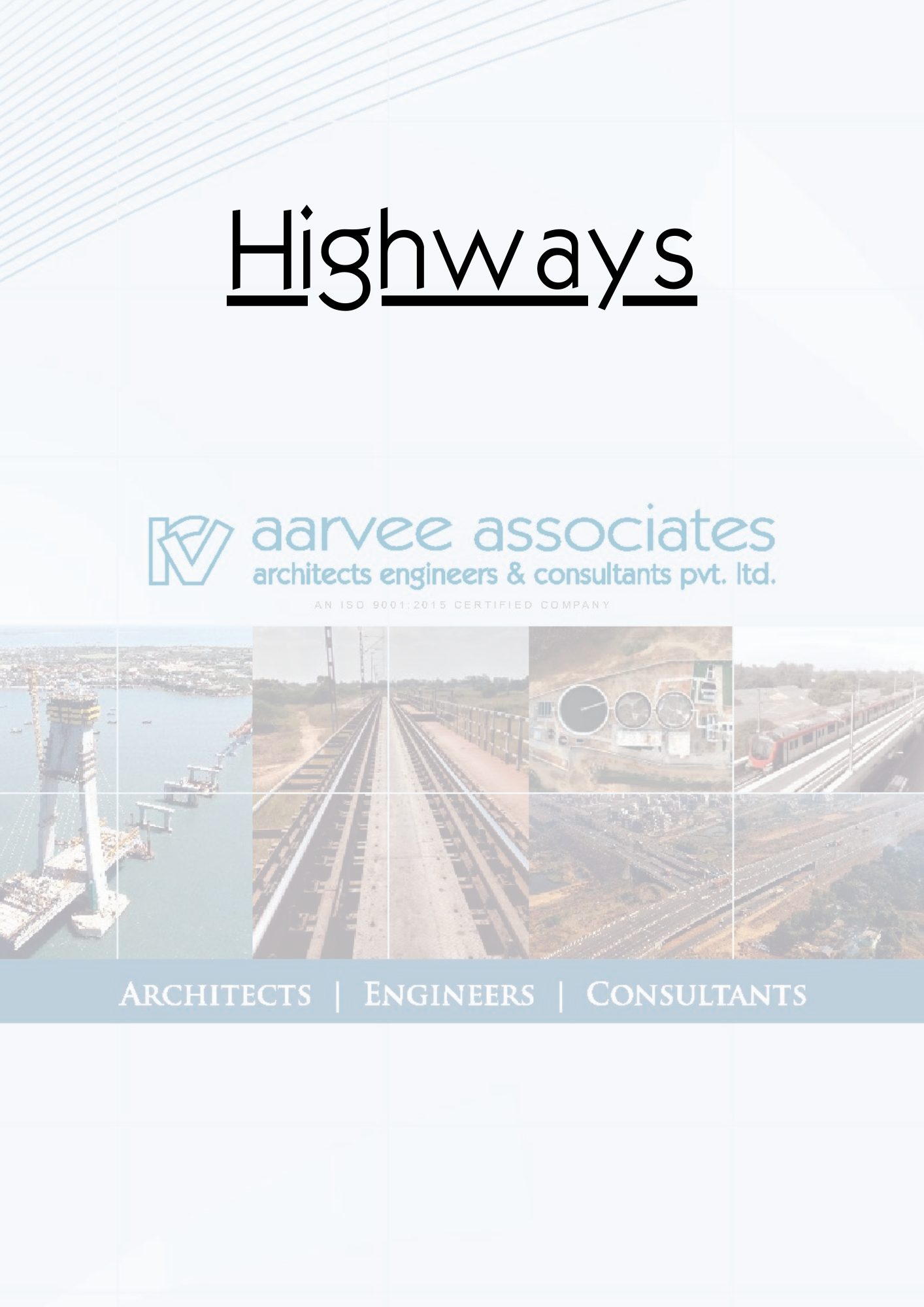Aarvee Highways Brochure