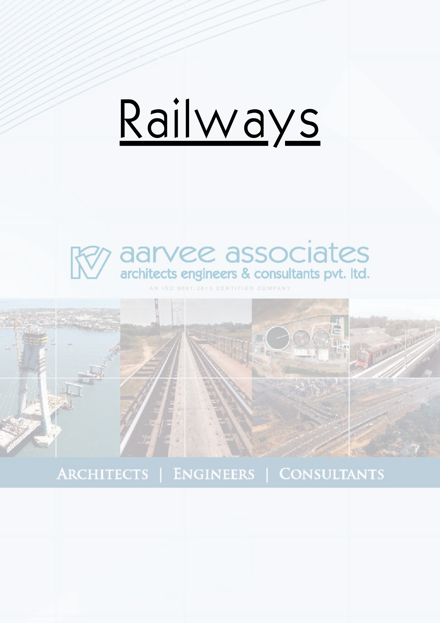Aarvee Railway Brochure